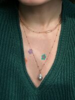 Łańcuszek z perłą barokową - obrazek 2