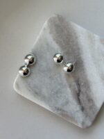 Kolczyki Sphere Silver