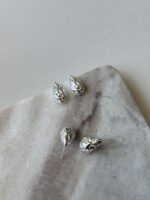 Kolczyki Comma Silver