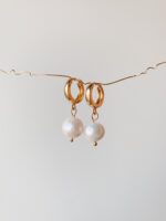 Kolczyki Classic White