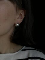 Kolczyki Sphere Silver - obrazek 2