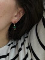 Kolczyki Malachite - obrazek 3