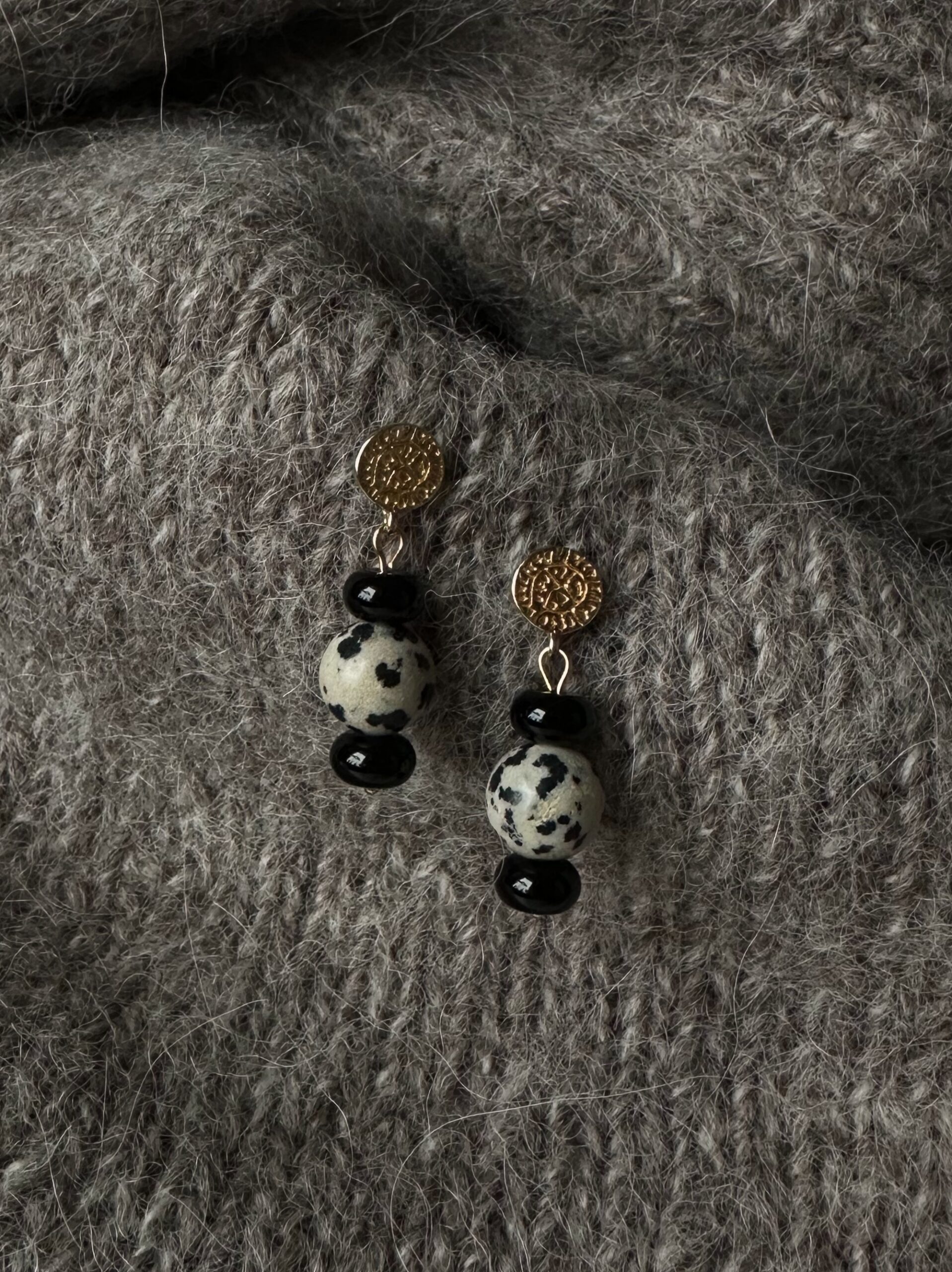 Kolczyki Dalmatines - obrazek 1